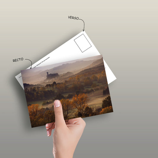 1 Kartpostal "Sonbaharda Polignac Kalesi" 10 x 15 cm
